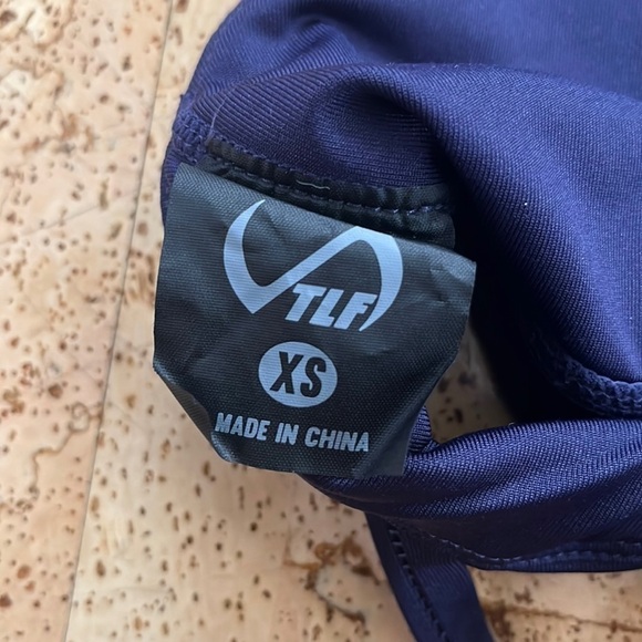 Tlf Navy Blue Strappy Sports Bra - Picture 5 of 7
